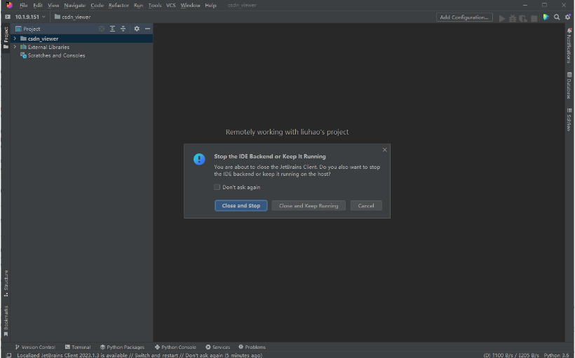 python開(kāi)發(fā)之遠(yuǎn)程開(kāi)發(fā)工具對(duì)比 圖9