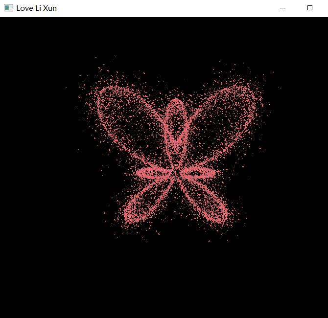 python 愛心代碼 實現(xiàn) 圖2