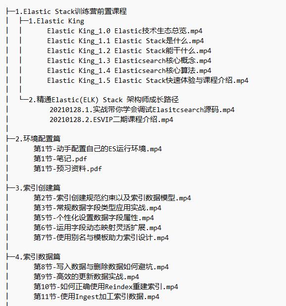 ElasticStack高級(jí)開發(fā)與架構(gòu)實(shí)戰(zhàn) 視頻教程 下載 圖1