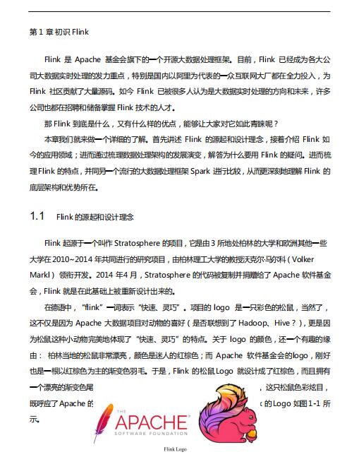 大數(shù)據(jù)Flink學(xué)習(xí)指南(Java版)PDF 下載 圖1