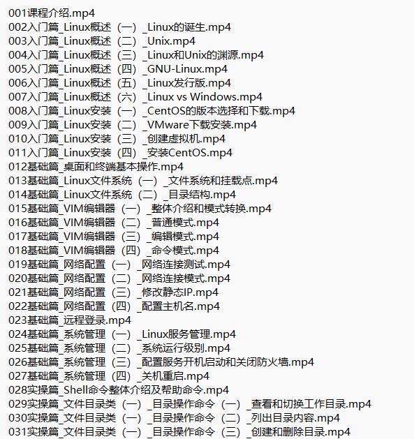 Linux+Shell入門視頻教程 下載 圖1